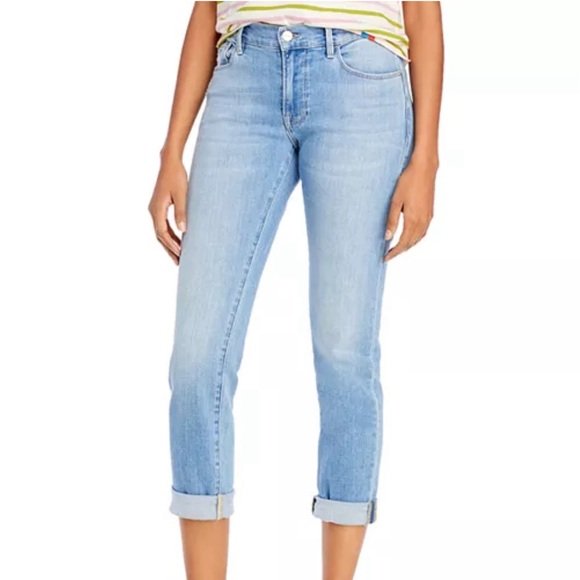 Frame Denim Denim - Frame - Le Garcon Mid-Rise Boyfriend Jean in Overturn